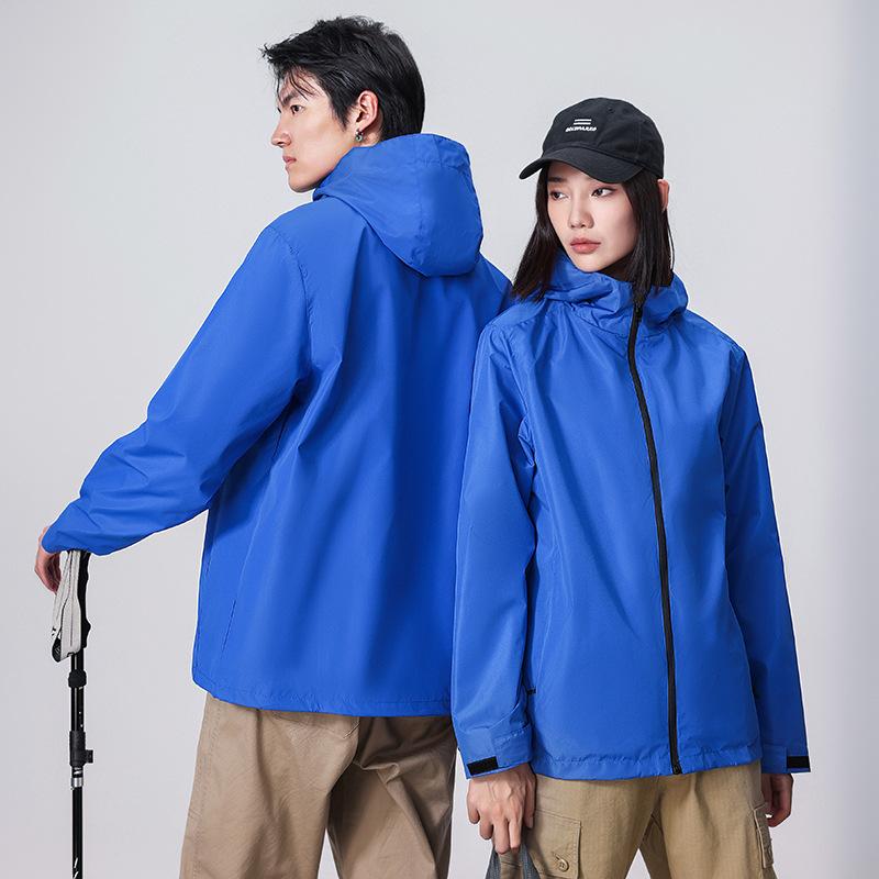 コート 秋冬 男女兼用 防撥水 アウター カスタム ワークウェア 登山 スキー チームウェア ロゴプリント 無地 スプリングコート レインコート カジュアル