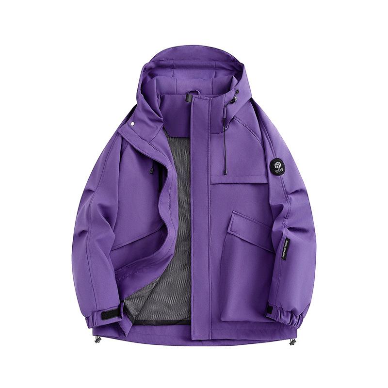 Wear - マウンテンパーカー 男女兼用 春秋 登山ウェア ウィンドブレーカー 防水 防風 アウター アウトドア ワークマン