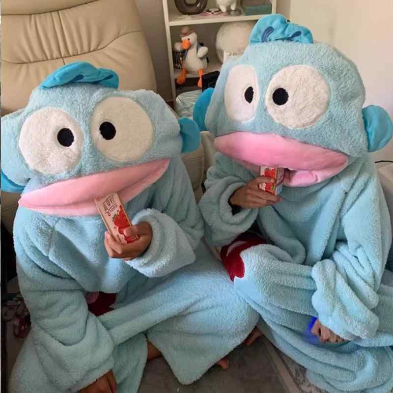 ルームウェア レディース かわいい 冬用 パジャマ 厚手 あったか 暖かい 珊瑚マイヤー 魚 サカナ さか..