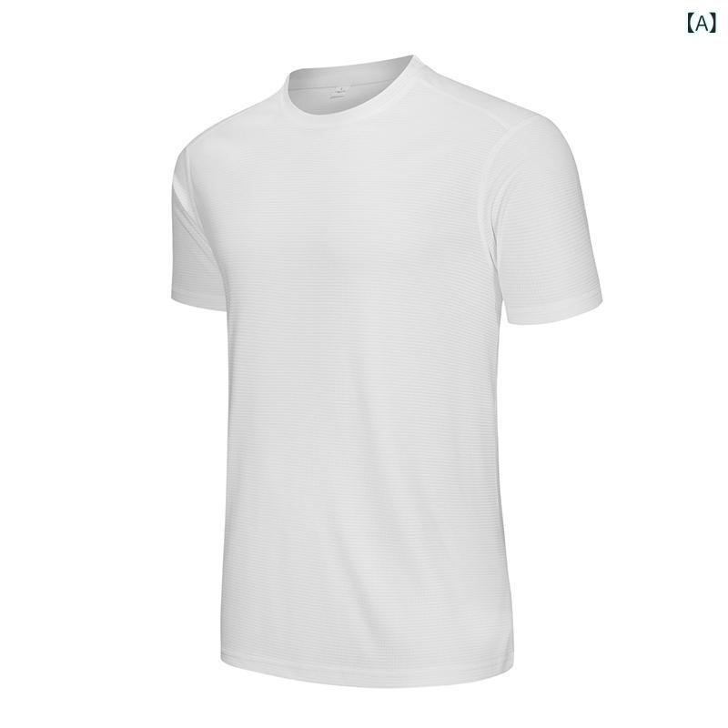 Tシャツ 男性用 女性用 吸湿速乾 スポーツ ウェア ランニング トレーニング 接触冷...