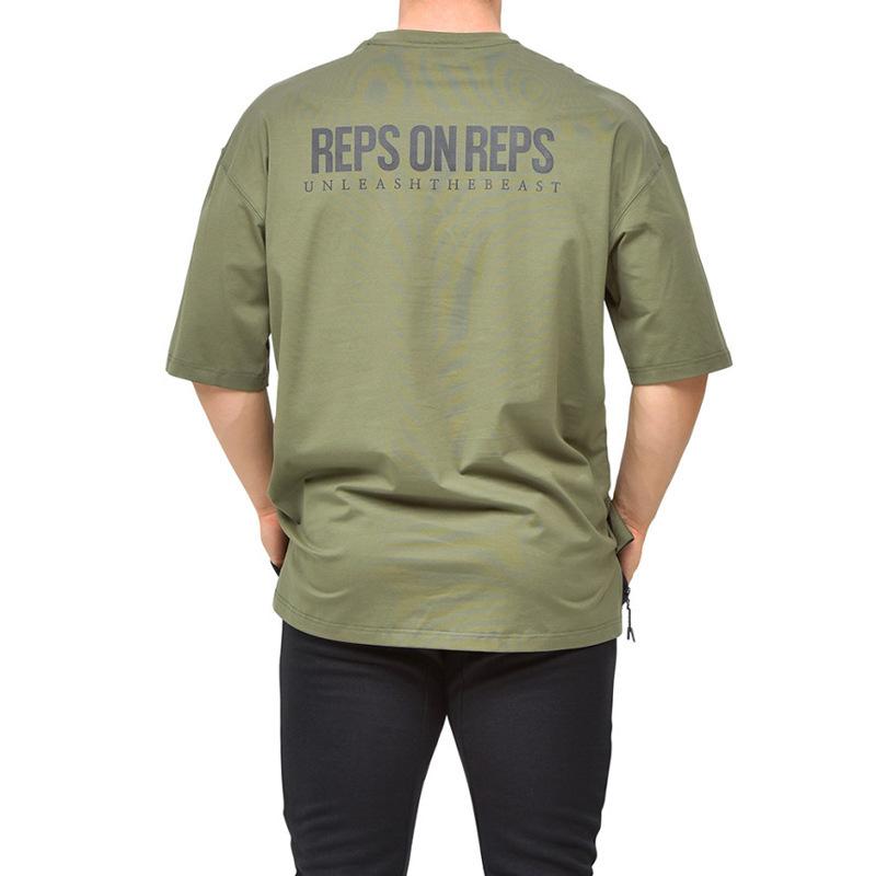 ・カテゴリ: Tシャツ・柄: アルファベット・対象: 成人・性別: 男性・スタイル: スポーツ、カジュアル・ネックライン: ラウンドネック・袖丈: 半袖・素材: 綿・素材構成: 綿98%・カラー: ブラック, ホワイト, アーミーグリーン・サイズ: M, L, XL, XXL, XXXL