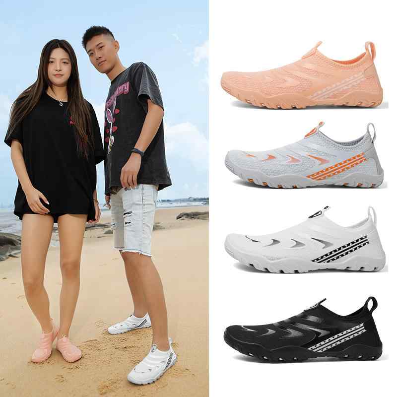 靴 メンズ 溯溪 シューズ 滑り止め トレイル 水陸両用 登山 釣り 沢登り ハイキング ビーチ サンダル アウトドア 通気性 春夏 秋 黒 白 グレー ピンク