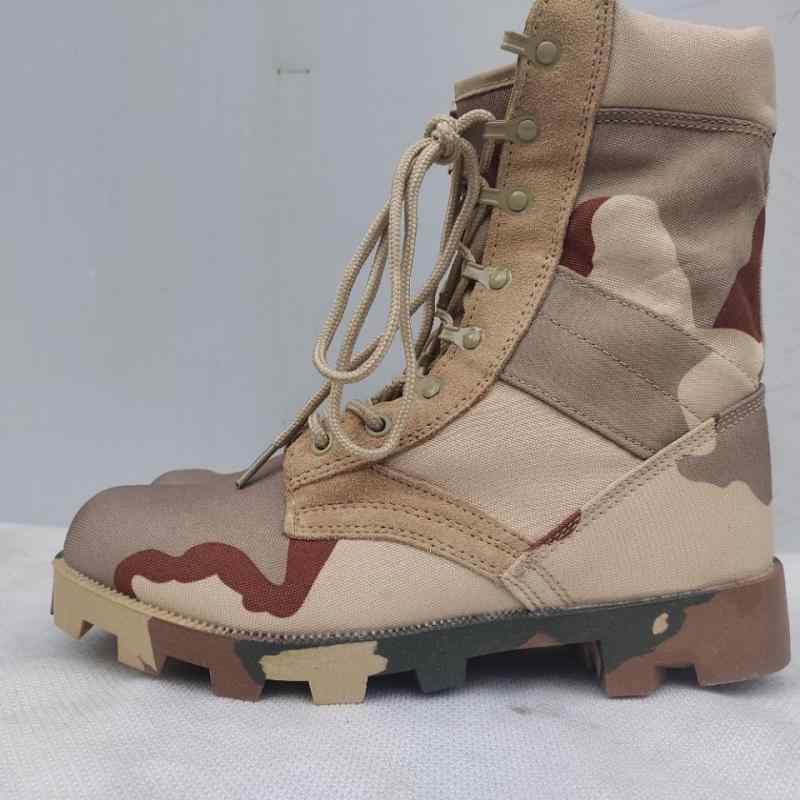 ブーツ 男性用 迷彩柄 デザートブーツ コンバットブーツ タクティカルブーツ ジャングルブーツ アウトドア 登山 軽量1