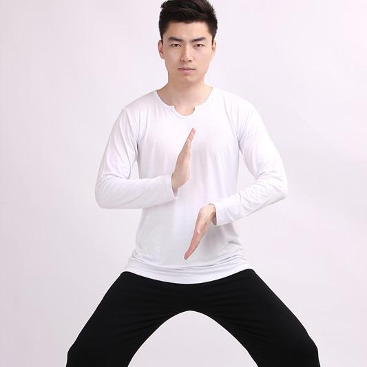 ヨガウェア 男性用 上下セット モダール 太極拳 練習着 スポーツウェア ダンス ウォーキング ランニング 部屋着
