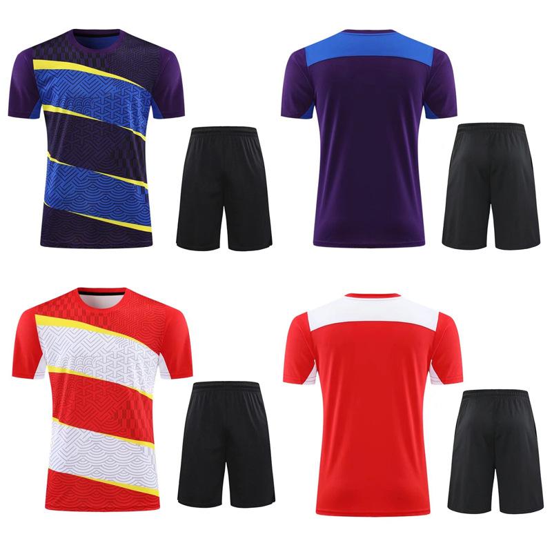 テニスウェア メンズ 男性用 バドミントン 半袖 Tシャツ ハーフパンツ 上下セット 吸湿速乾 接触冷感 ..