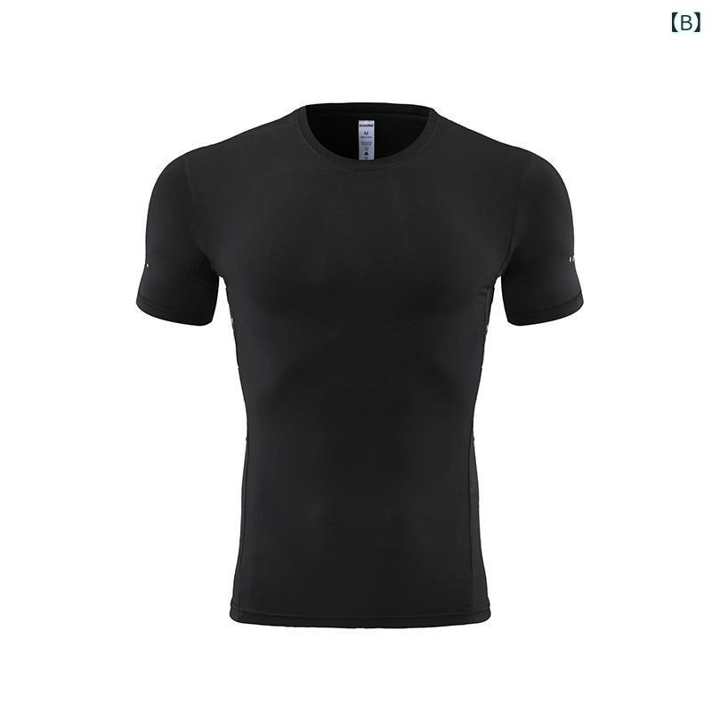 Tシャツ 男性用 半袖 速乾 スポーツウェア ランニング トレーニングウェア 筋トレ ...