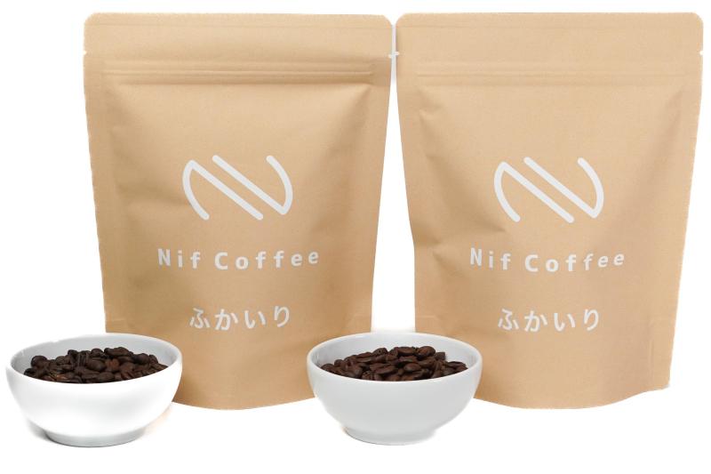 Nif Coffee(ニフコーヒー)ふかいり160g×2個セット 合計320g