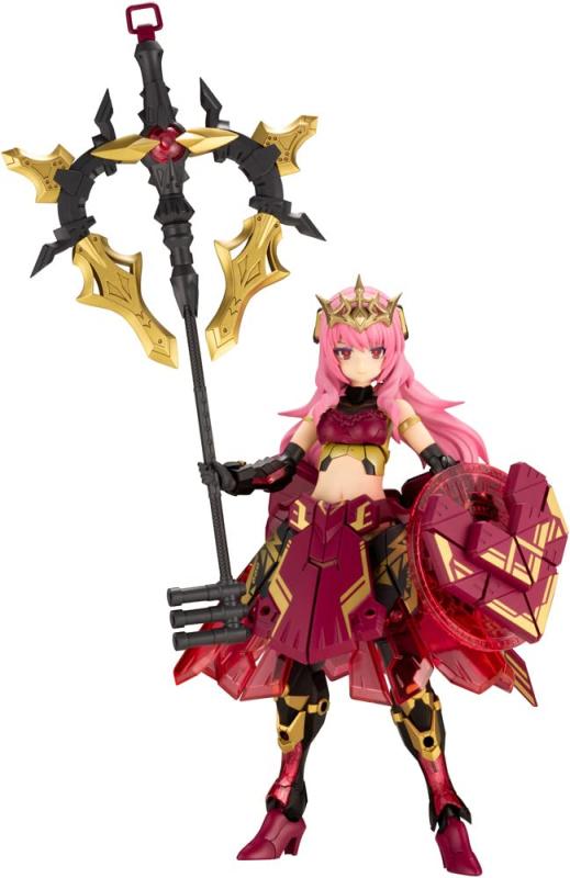 【中古】【】フレームアームズ ガール ドゥルガーI ダークネスクイーン Ver. 全高約160mm ノンスケール プラモデル レッド/ブラック FG116