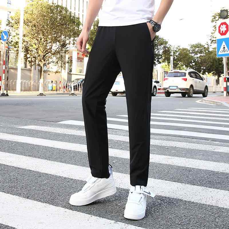 パンツ メンズ 男性用 速乾 接触冷感 スポーツ 涼感 ゆったり 大きいサイズ ズボン ボトムス アウトドア 普段使い ブラック 黒 ネイビー 紺 L XL XXL 2XL 3XL 4XL 5XL 6XL 7XL 8XL