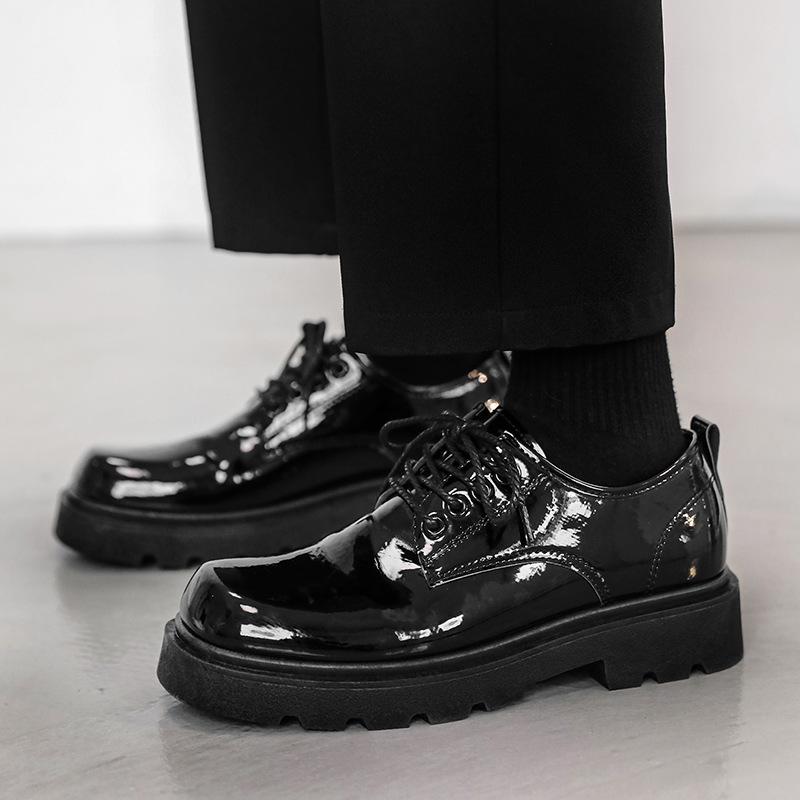 ラバーソール プレーントゥ ダービーシューズ