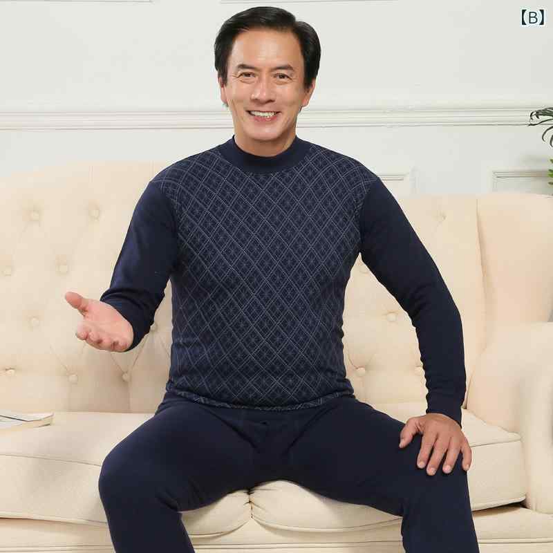 メンズ インナー 上下セット 男性用 長袖 T...の紹介画像3