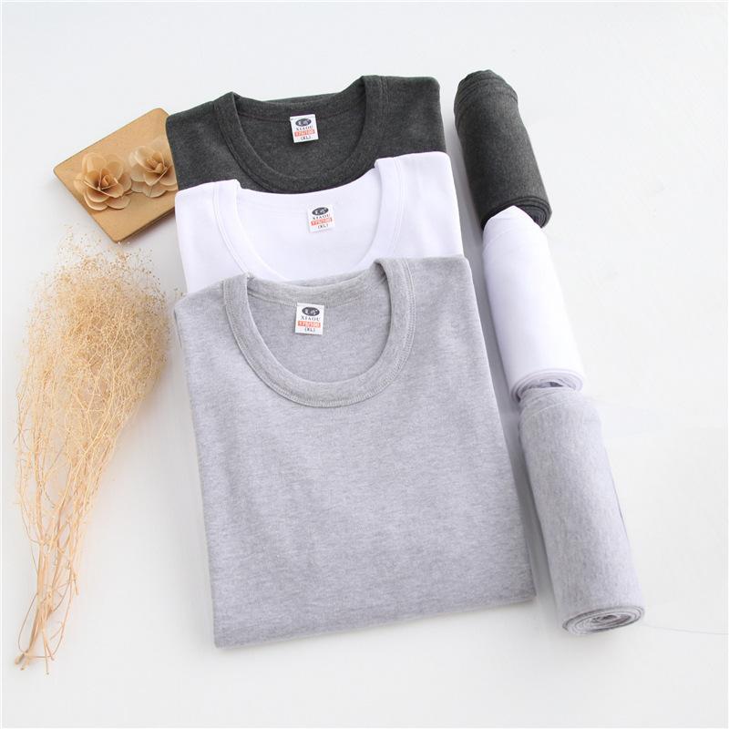 インナー メンズ 男性用 綿100% 長袖 Tシャツ レギンス 上下セット カットソー 防寒 あったか 暖かい ..