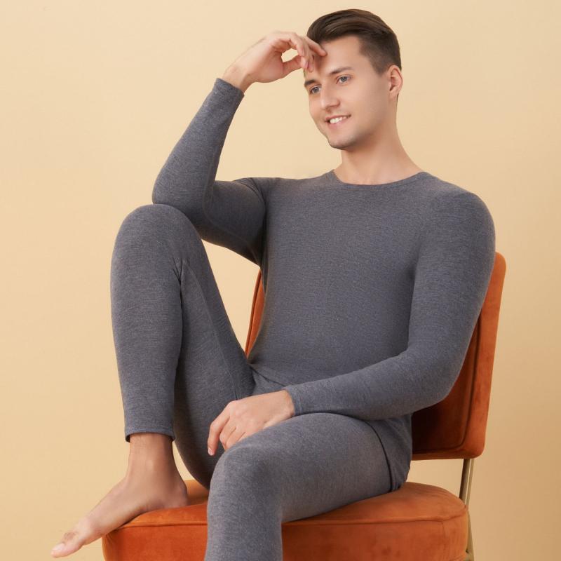 メンズ 長袖インナー 上下セット あったかインナー 保温インナー 防寒 部屋着 パジャマ ストレッチ 伸..