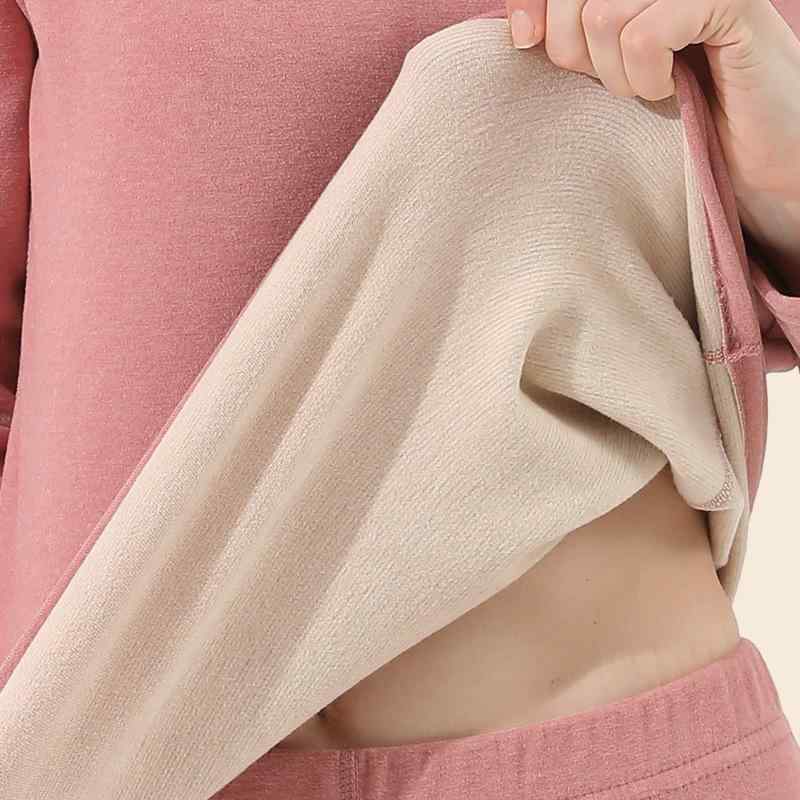 インナーウェア 男性用 女性用 秋冬 AB面 ウール シルク ブレンド あったか 保温 肌着 上下セット 部屋着