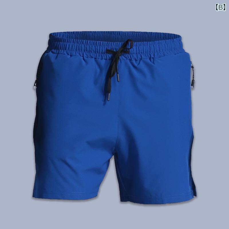 LINEAR shopのパンツ メンズ 男性用 ハーフパンツ ショートパンツ トレーニングパンツ 運動 スポーツ ランニング ジム ウェア ポリエステル 吸湿速乾 通気性｜アングル3