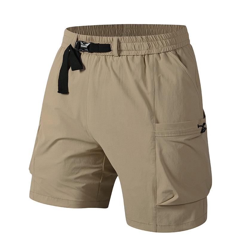 ハーフパンツ メンズ 男性用 速乾 スポーツ ランニング カジュアル ゆったり 無地 通気性 カーキ 軍 সবুজ 土黄 ブラック 紫 M L XL 2XL 3XL 4XL