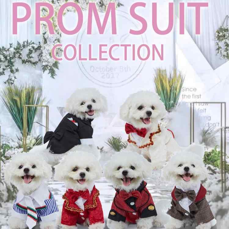 ペット用フォーマル 犬用タキシード 結婚式 披露宴 パーティー ドッグウェア ポリエステル 小型犬 中型犬 男の子 おしゃれ イギリス風 かわいい