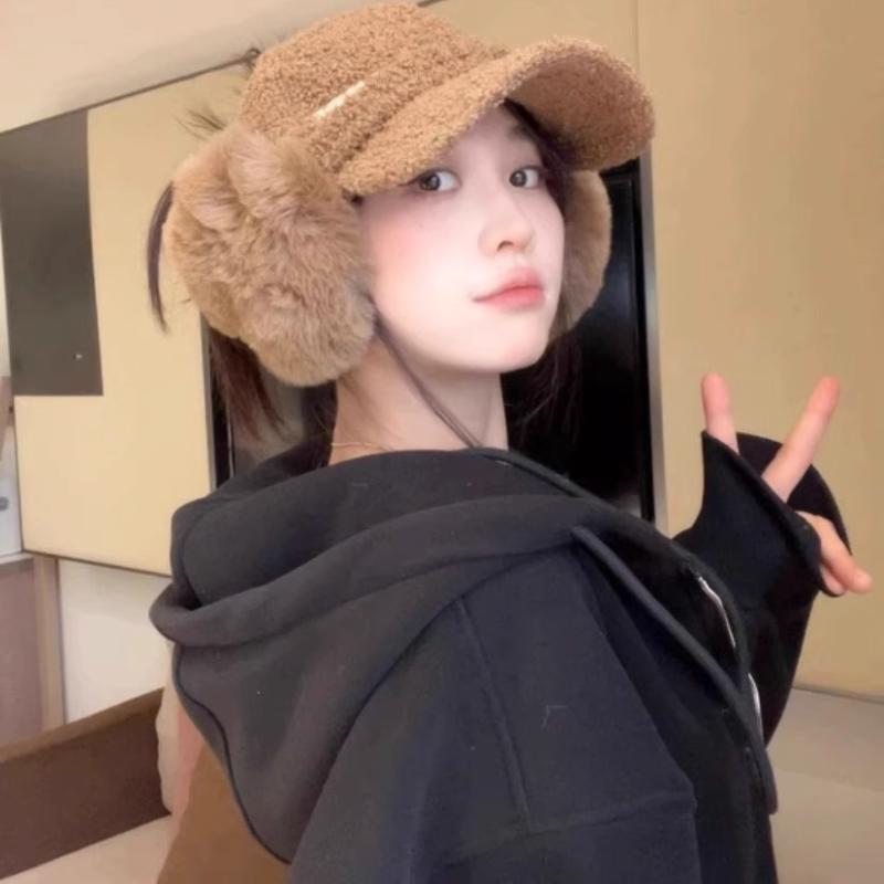 帽子 男女兼用 防寒 野球帽 イヤーマフ付き キャップ 秋冬 防風 暖かい 日よけ かわいい おしゃれ カジュアル アウトドア 普段使い