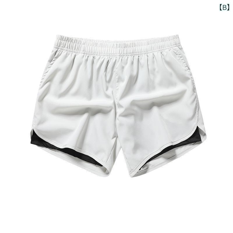 ショートパンツ 男性用 マラソン ランニング トレーニングパンツ 吸湿速乾 接触冷...