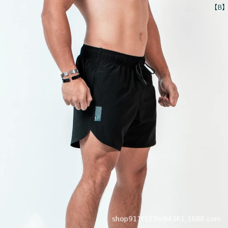 ハーフパンツ 男性用 スポーツ トレーニング ランニング 吸湿速乾 伸縮性 通気性 ポリエステル カーキ ブラック デニムブルー ダークグレー ライトグレー ワインレッド ネイビー アーミーグリーン