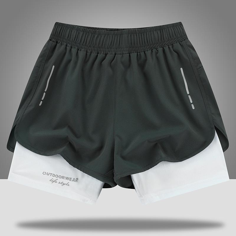 ハーフパンツ 男性用 スポーツ トレーニング 伸縮性 通気性 速乾 ランニング 運動...