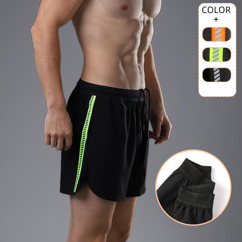 ハーフパンツ 男性用 バスケットボール ランニング トレーニング スポーツウェア 速乾性 通気性 伸縮性 軽量 ルームウェア 普段使い ポリエステル ブラック系1