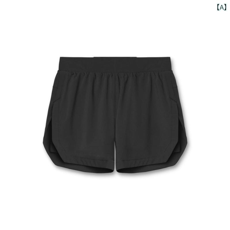 ハーフパンツ メンズ 男性用 スポーツ トレーニング 伸縮性 ジム ランニング 吸湿...