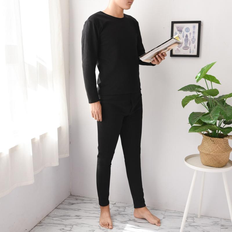 メンズ 秋冬用 上下セット インナー 肌着 薄手 長袖 Tシャツ ロングパンツ モダール 伸縮性 暖か あっ..