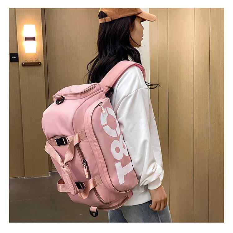 旅行バッグ 大容量 男女兼用 防水 乾湿分離 シューズ収納 ジムバッグ スポーツバッグ 手提げ 肩掛け オックスフォード生地 ストリート