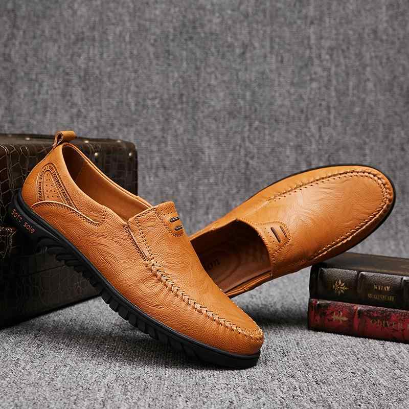 スニーカー メンズ 男性用 ローファー スリッポン 革 牛革 ড্রাইビングシューズ ぺたんこ靴 フラットソール 通気性 耐摩耗性 カジュアル 黒 ブラック ブラウン 240cm 245cm 250cm 255cm 260cm 265c