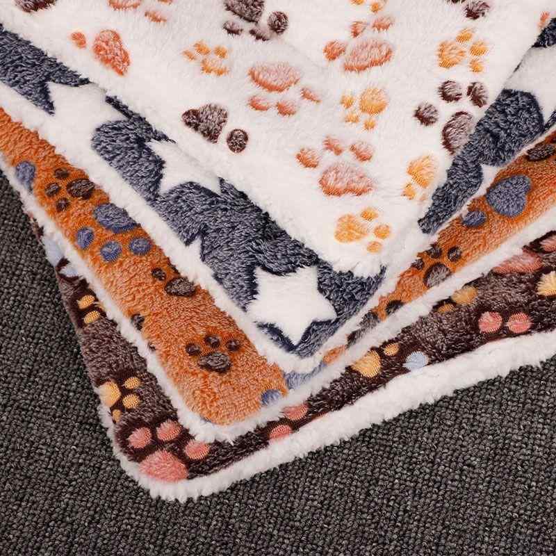 ペット用ベッド 犬猫用 スクエア型 ラウンド型 マット クッション 羊羔绒 兔毛 ふわふわ あったか 保温..