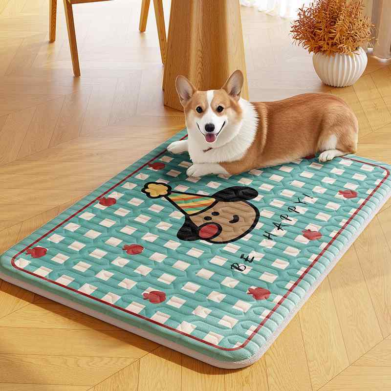ペット用クールマット 犬 猫 接触冷感 涼感マット 天竺生地 ペットベッド 夏用 暑さ対策 熱中症対策 洗..