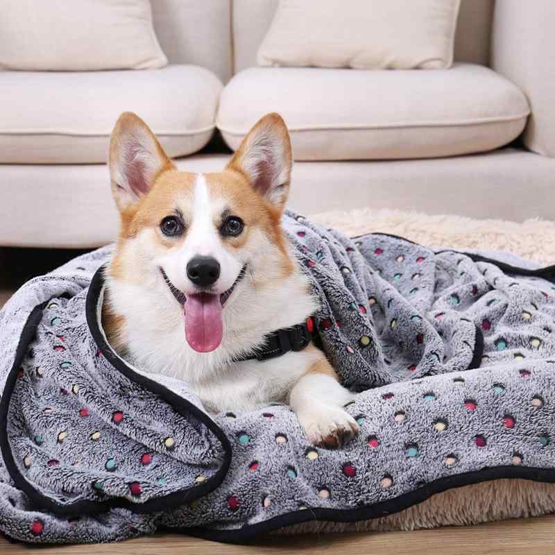 ペット用座布団 犬 猫 小動物 ポリエステル製 あったかクッション ペットマット ペットベッド 小円点 深青色 小円点 ピンク系 小円点 ベージュ