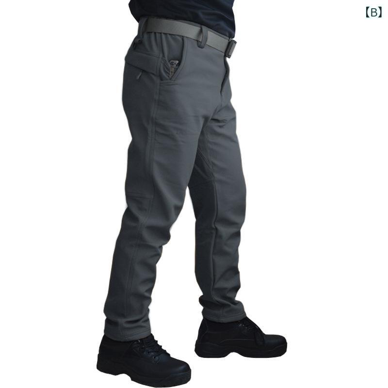パンツ 男性用 登山パンツ 裏起毛 防風 防水 速乾 トレッキングパンツ アウトドア ...