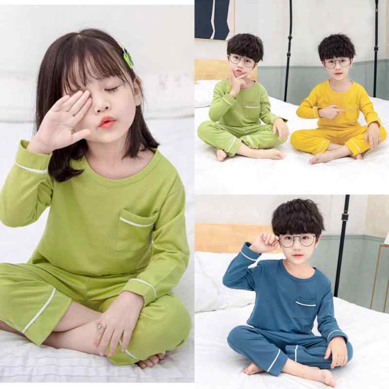 子供服 パジャマ 春秋 長袖 男の子 女の子 中大 キッズ ベビー ルームウェア 上下セット 綿100% 部屋着..