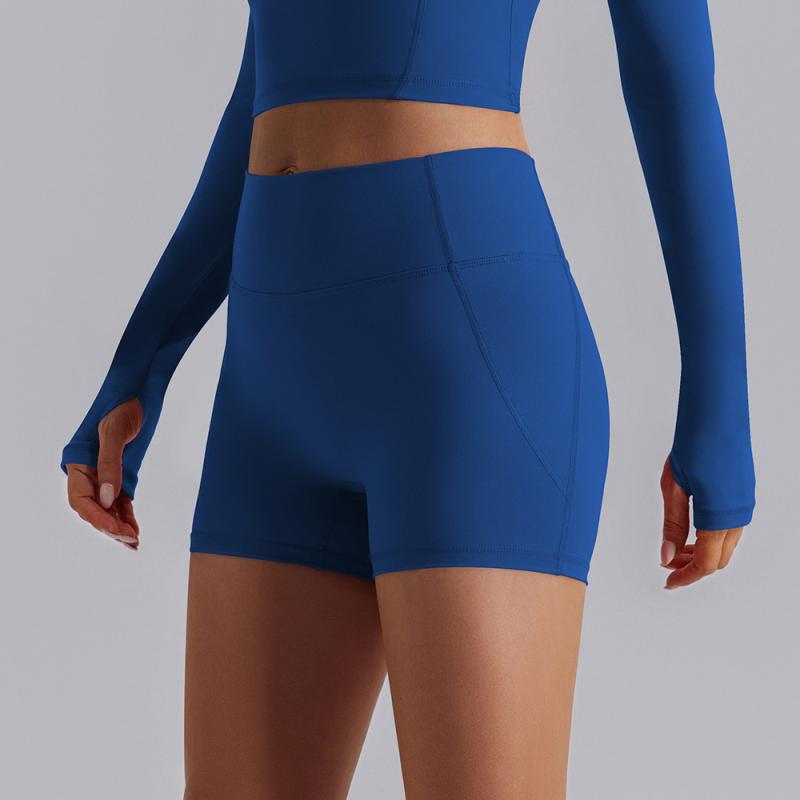 ヨガ ショートパンツ レディース スポーツ ウェア トレーニング ランニング 吸湿速乾 ストレッチ ハイウエスト 美尻 タイト 短パン レッド 深青 ブラック 銀グレー 茶色 オリーブグリーン