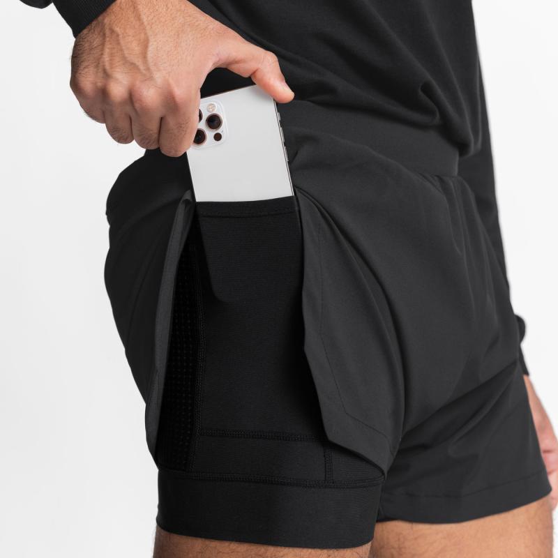 ハーフパンツ 男性用 スポーツウェア ランニング トレーニングパンツ ジム 短パン ...