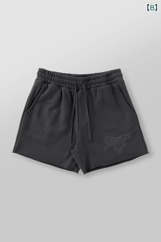 ハーフパンツ メンズ 男性用 ショートパンツ コットン スウェット スポーツ カジュ...