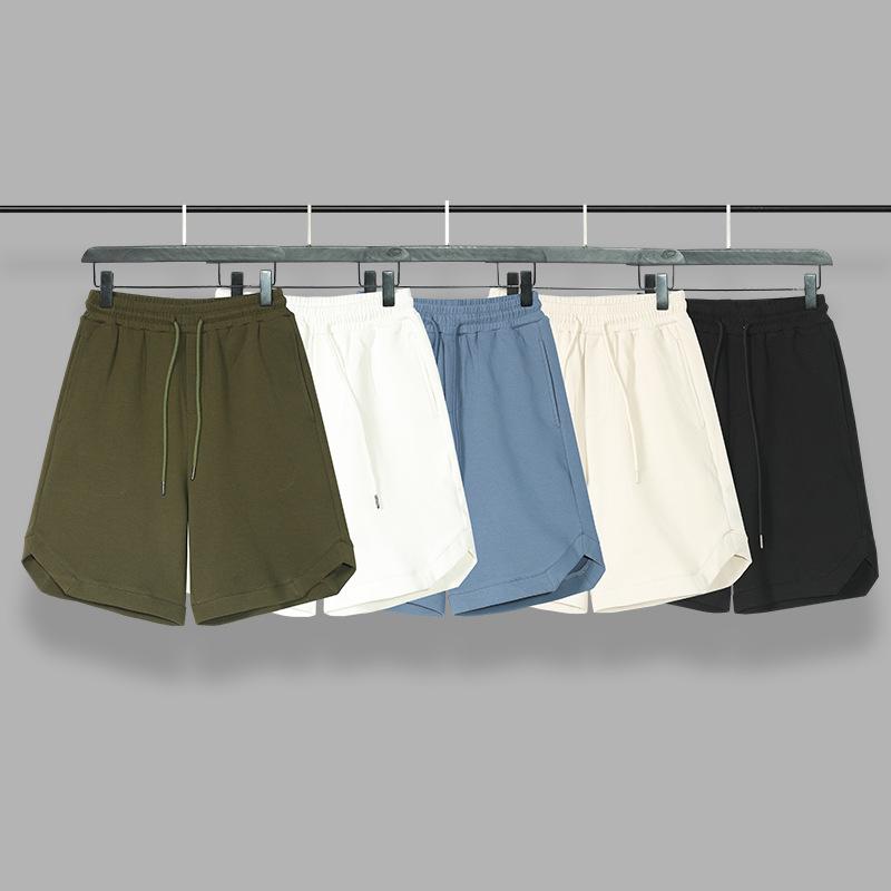 ハーフパンツ 男性用 スポーツ ウェア 無地 普段使い ルームウェア アウトドア 伸縮性 吸湿速乾 ブラック系