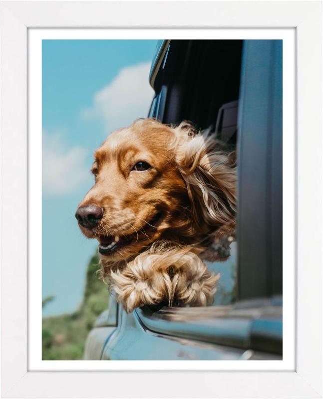 LEADINTOP ダイヤモンドアート フォトフレーム 木製 30 x 40 cm ダイヤモンド絵画用 写真立て 壁掛け 卓上 両用 ディスプレイフレーム 写真フレーム 表彰状 ポスター 賞状額縁 装飾 オシャレ ホワ