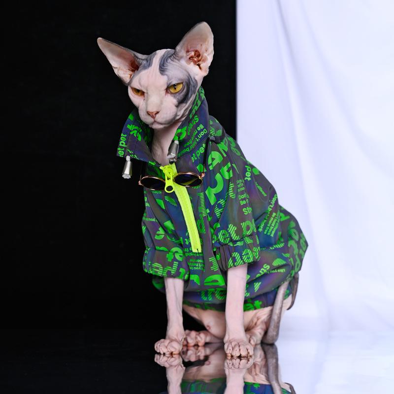 犬 猫 ジャケット 小型犬 ペット 服 兼用 カジュアル ポリエステル