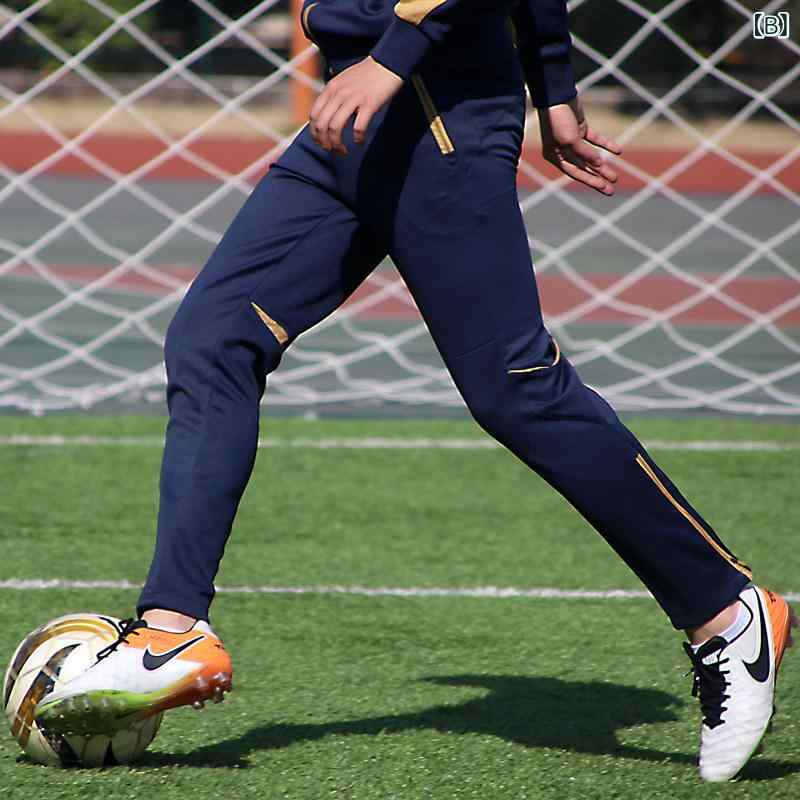 の ない サッカー トレーニング レッグ パンツ 春秋 防寒 メンズ スポーツ ランニ...