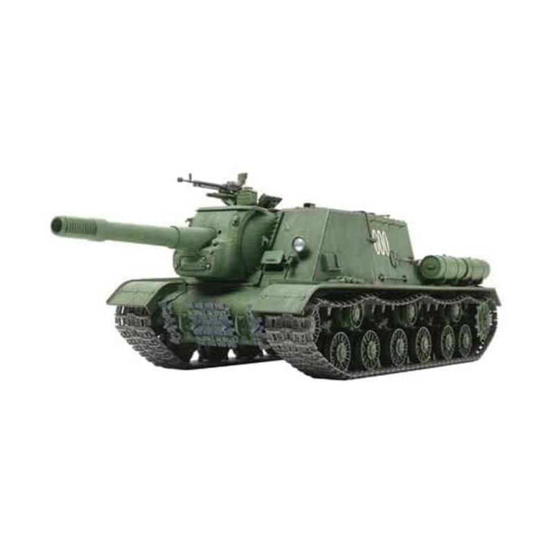 タミヤ(TAMIYA) 1/35 ミリタリーミニチュアシリーズ No.303 ソビエト陸軍 重自走砲 JSU-152 プラモデル 35303組み立て、塗装が必要なプラモデル。別途、工具、塗料等が必要。【 ご注文確定のタイミングについて 】 商品は他サイトでも販売しているため、在庫反映にタイムラグが生じる場合がございます。入れ違いで完売となった際は、速やかにメールでご連絡の上、キャンセルのお手続きをさせていただきます。 【 ご購入前の確認事項 】お届けする商品は、画像と全く同一の状態ではない場合がございます。 中古品のため、以下の点が含まれる可能性がございますが、動作に影響はございません。　 1. 微細なキズ、汚れ　 2. 経年劣化による変色や使用感 製品の性質をご了承の上、ご注文をお願いいたします。【 初期不良への対応ガイド 】商品到着後、まずは動作や状態のご確認をお願いします。初期不良に関しては、商品が到着後3日以内まで保証いたします。 1. 連絡先： 購入履歴内「ショップへ問い合わせ」よりご連絡ください。 2. 交換： 代わりの品がある場合は、最短で発送いたします。 3. 返金： 代替品がご用意できない場合に限り、キャンセル（全額返金）処理をさせていただきます。【 ご購入前にご確認ください：付属品について 】中古品の特性上、お届けする内容は以下の通りとなります。◯ 付属するもの： 本体の動作に必要最低限のパーツ（電源ケーブル等）× 付属しないもの： 外箱、取扱説明書、ドライバCD、その他限定特典△ 保証対象外： 封入されているダウンロードコードやシリアル番号（使用不可とお考えください）※商品名に「特典付」とあっても、中古品のため欠品している場合がございます。正確な内容を確認したい場合は、ご購入前に「ショップへ問い合わせ」よりお気軽にご質問ください。【 海外版ソフトのご注意点 】 「輸入版」「海外版」と記載のあるソフトは、日本版の本体では起動しない場合がございます。 1. 対応確認： ご使用のゲーム機で動作するか、必ず事前にお調べください。 2. メーカー保証： 日本国内のメーカーサポートは受けられません。 3. 返品・交換： 互換性がないことによる動作不良は、返品の対象外となります。