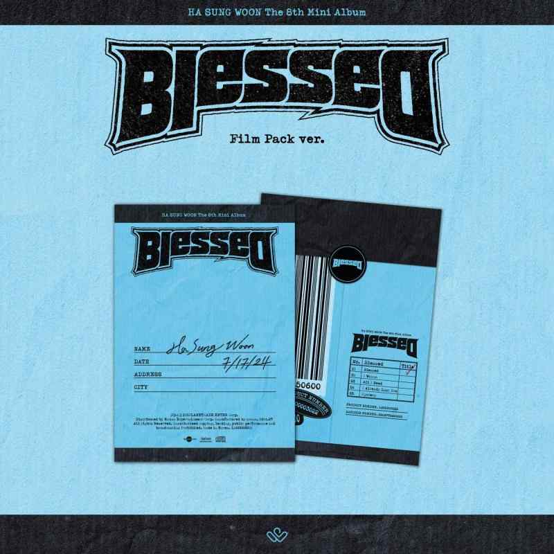 HA SUNG WOON-Blessed (Film Pack ver.)（韓国盤）