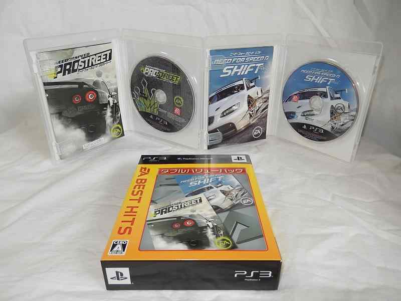 EA BEST HITS ダブルバリューパック ニード・フォー・スピード プロストリート+シフト - PS3