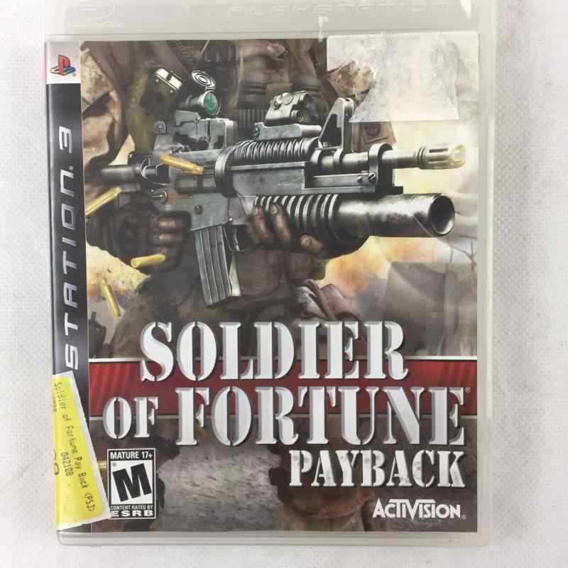 【中古】Soldier of Fortune: Payback (輸入版) - PS3