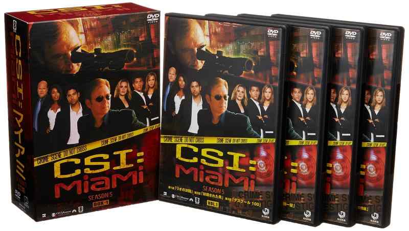 Rakuten - 【中古】CSI:マイアミ シーズン5 コンプリートBOX-1