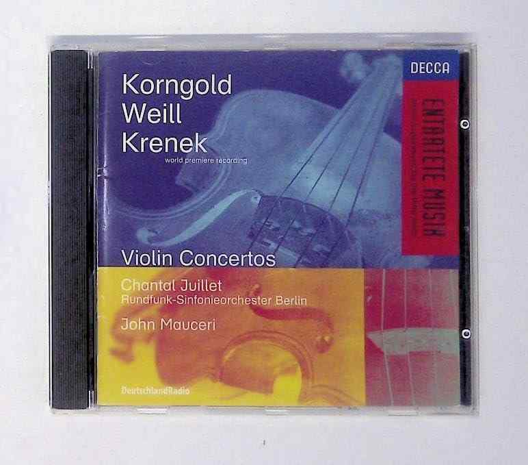 【中古】Korngold/Weill/Krenek: Violin Concertos