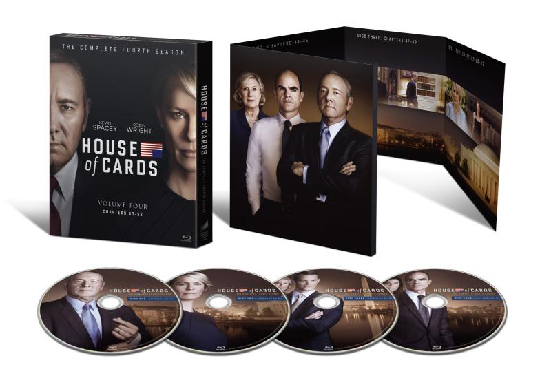 【中古】ハウス・オブ・カード 野望の階段 SEASON 4 Blu-ray Complete Package (デヴィッド・フィンチャー完全監修パッケージ仕様)(3.0)
