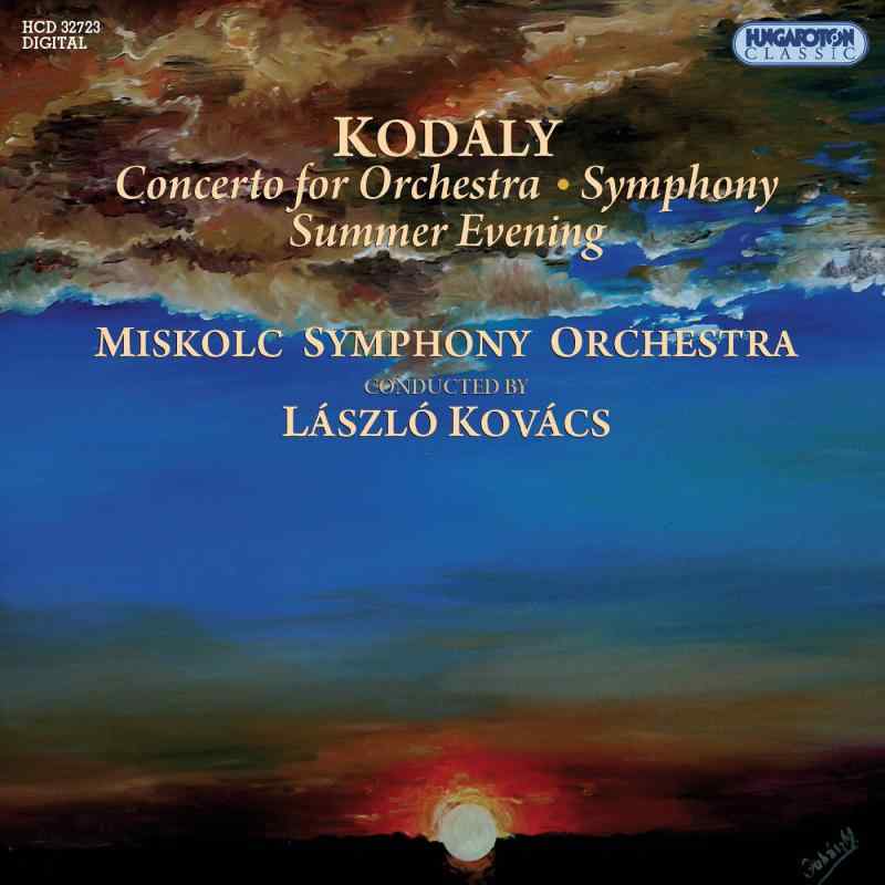 【中古】コダーイ作品集 (Kodaly : Concerto for Orchestra , Symphony , Summer Evening / Laszlo Kovacs , Miskolc Symphony Orchestra) 輸入盤